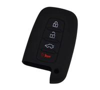 AEIOUPMMA Custodia in Silicone per Chiave a 4 Pulsanti per Kia Sportage Soul Sorento Forte Rio k5 Optima per Hyundai Elantra Sonata Veloster Genesis