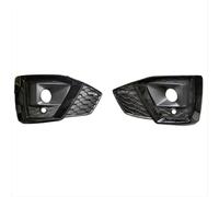 AEIOUPMMA Griglia di Copertura del paraurti Anteriore a Nido d'Ape per fendinebbia Sinistra e Destra Nera per Auto per Audi A5 S5 2019-2023