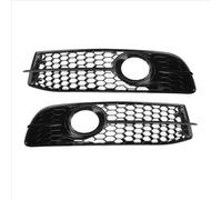 AEIOUPMMA Griglia di Copertura della Lampada fendinebbia per paraurti Anteriore Auto, Nera per Audi A6 C6 S-Line 2008-2011 4F0807681Q01C