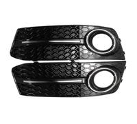 AEIOUPMMA Griglia di Copertura della Luce fendinebbia Anteriore per Auto, Nera Lucida, griglia a Nido d'Ape per fendinebbia per Audi A4 B8 2009-2011