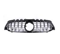 AEIOUPMMA Griglia radiatore Anteriore Auto Argento ABS Stile GTR Modanatura Esterna griglia Classe A per Mercedes-Benz W177 A200 A250 2019