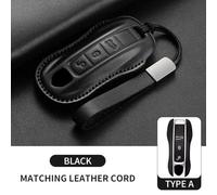 AEIOUPMMA Guscio di Copertura per Chiave Auto in Pelle con Strato Superiore per Porsche 718 Cayenne Panamera 911 Macan Taycan Cayman Boxster Accessori per Chiavi Auto (Verde B2)