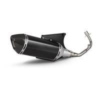 AEIOUPMMA Kit di aggiornamento Completo del Sistema di Scarico per Moto, Installazione Senza perdite, Tubo di Collegamento del silenziatore per Vespa Primavera Sprint 125 150 3V