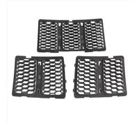 AEIOUPMMA Kit di Inserti per griglia Centrale Anteriore per Auto, Nero per Jeep Grand Cherokee 2014-2016