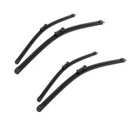 AEIOUPMMA Kit Set spazzole tergicristallo 2 Pezzi Spazzole Parabrezza Anteriore Accessori per finestrini Parabrezza per Citroen C3 MK3 2016-2022(4 PCS)