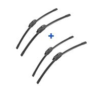 AEIOUPMMA Kit Set spazzole tergicristallo 2 Pezzi Spazzole Parabrezza Anteriore Accessori per finestrini Parabrezza per BYD F3 2012-2022(4 PCS)