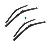 AEIOUPMMA Kit Set spazzole tergicristallo 2 Pezzi Spazzole Parabrezza Anteriore Accessori per finestrini Parabrezza per Chevrolet Trax Tracker 2012-2020(4 PCS)