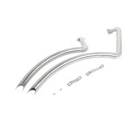 AEIOUPMMA Marmitta per Sistema di Scarico Duals per Moto per Suzuki Boulevard C50 C50C C50T M50 2005-2025 VL800 Volusia 800 2001-2009(Type A)