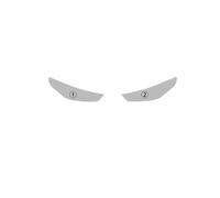 AEIOUPMMA Pellicola Protettiva per fari fotocromatica in TPU PPF Pellicola AntiGraffio autorigenerante per BMW X1 U11 2023+(Turn Smoked Black)