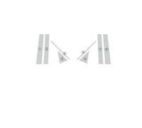 AEIOUPMMA Pellicola Protettiva per fari, retrovisori, pilastri BC, Adesivi in TPU PPF, Accessori pretagliati, Trasparenti per Lexus LBX 2023 2024 2025(B C Pillars Film)