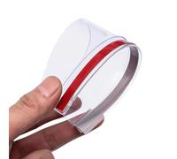 AEIOUPMMA per ds3 Car 2 Pezzi in Fibra di Carbonio Parasole Copertura specchietto retrovisore Auto Protezione Pioggia Sopracciglia Visione Chiara per Pioggia (02)