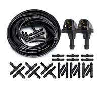 AEIOUPMMA Set di 2 ugelli per Il Lavaggio Parabrezza Anteriore per Suzuki Swift MK2 SX4 MK1 Grand Vitara Escudo Aerio 1998-2005(with Regulator)