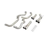 AEIOUPMMA Sistema di Scarico Completo per Moto Slip On Escape, marmitta da 51 mm, Tubo di Collegamento Anteriore per Kawasaki Z900 A2 35KW 70KW 2017-2024