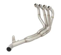 AEIOUPMMA Sistema di Scarico Completo per Moto Slip On Escape, marmitta da 51 mm, Tubo di Collegamento Anteriore per Kawasaki Z900 A2 35KW 70KW 2017-2024