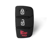 AEIOUPMMA Sostituzione 3 2+1 Pulsanti di Attesa Custodia Cover Chiave Auto Pulsante in Gomma per Hyundai Santa Fe IX35 IX45 Accent I40