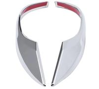 AEIOUPMMA Striscia Decorativa per specchietto retrovisore in ABS Cromato, 2 Pezzi, per Auto per Toyota C-HR CHR 2016 2017 2018 2019(Silver)