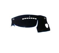 AEIOUPMMA Tappetino Antiscivolo per cruscotto,copritappeto Protettivo,Evita la Luce,per Renault Scenic 2 II 2004~2009(Polyester Red Edge,Left Hand Drive)