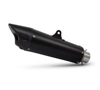AEIOUPMMA Terminale di Scarico Universale per Moto da 51 mm, modificato, silenziatore Zar Escape Moto Carbon Shark per R3 Street Triple 765 CB500F Ninja 650(B)