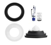 AEIXYA 3 Pezzi Guarnizioni Set Cassetta Per Geberit Guarnizione Campana Diametro 63X32Mm E Guarnizione Per Bassi Diametro 68X46Mm Guarnizione Bacino Ricambi Per Geberit(A)