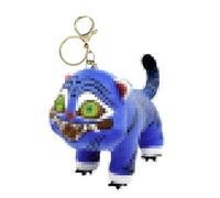 AEIXYA 55 Pezzi K-Pop Demon Hunters Peluche Tigre Viola, Peluche Per Buco Della Serratura, Merchandising Kpop Demon Hunters, Peluche Per Bambini E Adulti, Bel Regalo Per I Fan
