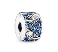 AEIXYA Ciondoli Charm Per Donna In Argento Sterling 925, Tappo, Foglie, Stelle, Pavé, Clip, Zircone, Charm, Tappo, Regali Di Natale, Regali Di Compleanno, Souvenir Per Donne, Fidanzata