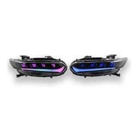 aejghfwjh Per Accord 2018-2022 Luci Per Auto Fari Anteriori Proiettore A LED Luci Diurne Accessori Per Auto Proiettore Faro Fanale Anteriore(R*GB Demon Eye)