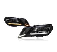 aejghfwjh Per Skoda Per Octavia 2018-2021 Gruppo Fari Auto Fari A LED Lampada Di Direzione Dinamica DRL Accessori Auto Proiettore Faro Fanale Anteriore