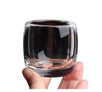 AEJHSIN Bicchieri Acqua Vetro Tazza da tè in vetro cristallo 80 ml vino addensata master trasparente Set singolo Tazze di Regali for il matrimonio(2pcs)