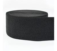 AEJHSIN Elastici 2.5-10cm Elastic Band for Sewing Skrit Belt Waistband Tape Rubber Bands DIY Clothing Garment Accessories(Black,3Meters,30mm)