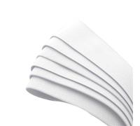 AEJHSIN Elastici 20mm/25mm/30mm/35mm/40mm/45mm/50mm White Black Nylon Highest Elastic Bands Garment Trousers Sewing Accessories(White,30Meter,40mm)