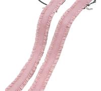 AEJHSIN Elastici 5/10/20/45Yards Colorful Elastic Bands 13mm Stretch Ribbon Tape for Sewing Underwear Bra Strap Rubber Band Decorative Lace Trims(20KoreanPink,13mm-5Yards)