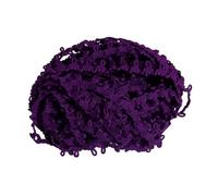 AEJHSIN Elastici 5-10yard Elastic Lace Ribbon Black White Color Button Loops DIY Multicolor Handmade Trimming for Clothes Sewing Rubber Band(Dark Purple,14mm 5yards)