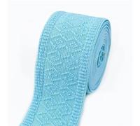 AEJHSIN Elastici Soft Elastic Bands for Sewing Pants Waist Belts Stretch Straps DIY Accessories Stretchs Ribbon Material(LightBlue,5Meters)
