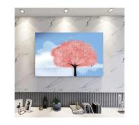 AEJHSIN TV Cover Catoon Copertura TV Protezione Antipolvere Panno Da Appendere For Uso Domestico 32 A 70 Pollici Decorazione Universale(17,55inch(130x80cm))