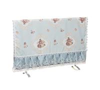AEJHSIN TV Cover Copri TV 32" 37" 40 "42" 43 "55" Il coperchio antipolvere con superficie curva for LCD da 65" non può essere rimosso all'avvio. Coperchio del monitor 32 della(Jasmine blue,47inch)