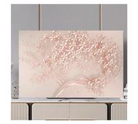 AEJHSIN TV Cover Paraluce for TV Panno antipolvere for Copri monitor carino da 32-75 pollici Proteggi schermo(06,37-39inch(93x60cm))