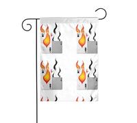 AEKGOHP Due carte da poker illuminate Stampe Asta da giardino decorazione cortile esterno double face 30,5 x 45,7 cm