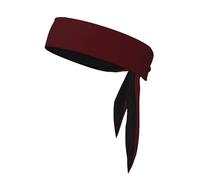 AEKGOHP Foulard sportivo stampato rosso vino, assorbe il sudore e traspirante, fascia per capelli con movimento, fazzoletto su entrambi i lati