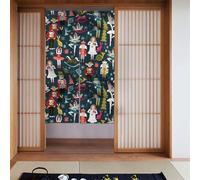 AEKGOHP Tenda da donna con stampa di danza di Natale Schiaccianoci e balletto 2 pezzi impiombata 86,4 x 142,2 cm, buona drappeggio, liscia e non facilmente rugosa, tende in tessuto, divisorio