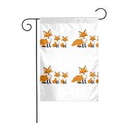 AEKGOHP Tre piccoli amici Stampe Giardino pennone esterno cortile decorazione fronte retro 30,5 x 45,7 cm
