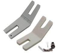 AEKZOX 2 Pcs Piedini per Macchina da Cucire Accessori per Cucire Orli e Tessuti Spessi Jeans