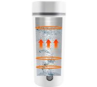 Aelevate Bollitore elettrico, 12 V, piccolo bollitore elettrico a prova di perdite, per preparare tè, caffè, latte per bambini, caldaia ad acqua a riscaldamento rapido da 350 ml, scaldabagno per auto