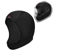 Aelevate Rivestimento interno per caschi da moto, a prova di sudore, fodera per il sudore, tecnologia brevettata anti-umidità, riutilizzabile, mantiene il sudore lontano dagli occhi
