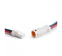 AELFIE 2 3 4 6 8 Pin JWPF 0.7MM m/IC-r/o connettore elettronico Impermeabile Automatico con Cavo Butt PL;/UG Cablaggio Adatto Compatible with Ben.z B.MW JST-02T(3P Wire Harness)