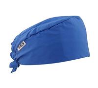 AELIN Cappellino Chirurgico Unisex Monocolore - Calotta Medica in Cotone Traspirante per Capelli Corti - Taglia Regolabile - Design Elegante (Blu reale)