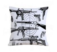 AELKSP Divano Moderna Fodere Cuscini,Pistole pistola e rivoltella,per cuscino decorativa per la casa per soggiorno,camera da letto,divano sedia,45x45 cm