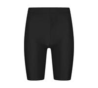 Aelstores Pantalon de cyclisme pour Ragazze, Elasticizzati, pour la danse, Ginnastica, Sport, école, domaine, Tinta Unita, pantsi Corti Neri da Motociclista, 7-8 Ans