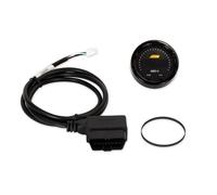 AEM X-Series OBDII Manometro Cornice Nera E Pannello Frontale Nero AEM-30-0311