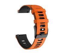 AEMALL Cinturino di ricambio da 20 mm per cinturino per orologio intelligente in silicone Coros Pace 2 Sport per bracciale Coros Apex 42 mm (colore: argento giallo, dimensioni: per COROS PACE 2)
