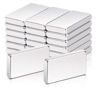 Aenienoe 20 Pezzi Calamite Potenti Mini Magneti Neodimio Piccole Rettangolari Calamite 20x10x3mm Frigorifero Lavagna Magnetica Scientifico Magnete Industriale